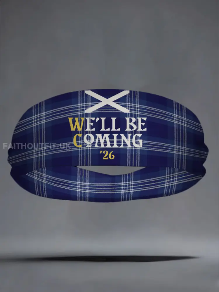 Scotland Football Lover Printed Sports Headband - As picture · ONE