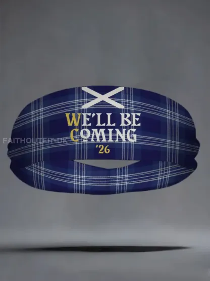 Scotland Football Lover Printed Sports Headband - As picture · ONE