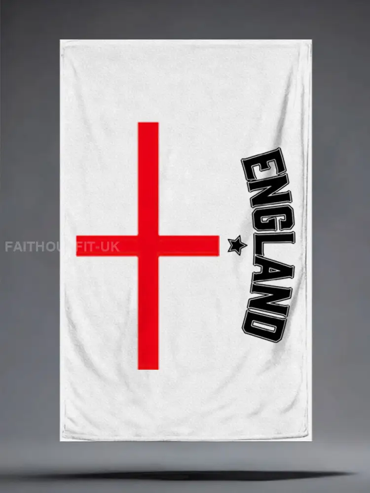 England Football Lover Printed Sports Towel Size: 120*200cm