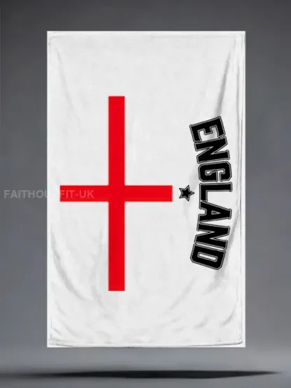 England Football Lover Printed Sports Towel Size: 120*200cm