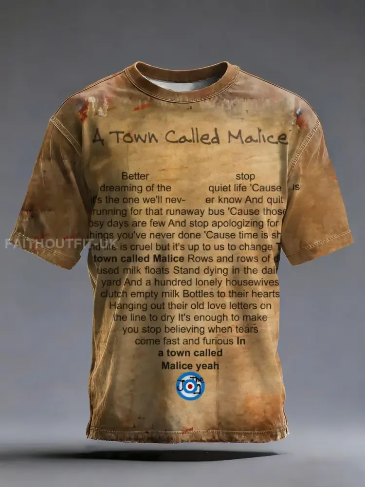 Men’s UK Mods Music Lover short sleeves t-shirt