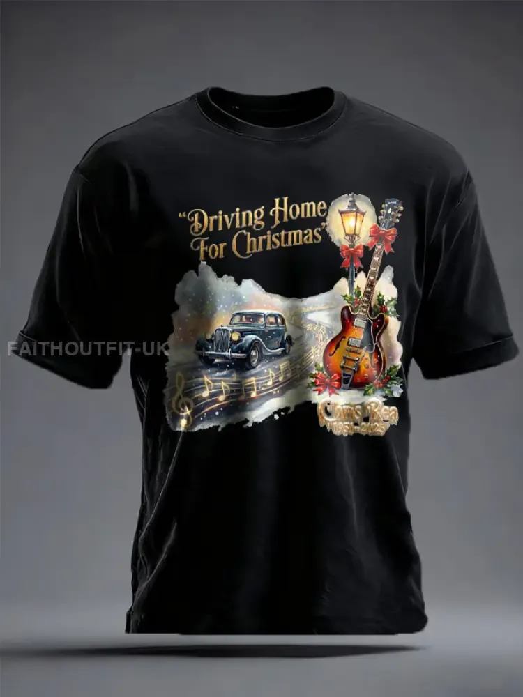 Unisex The Road Man Music Lover Printed T-Shirt