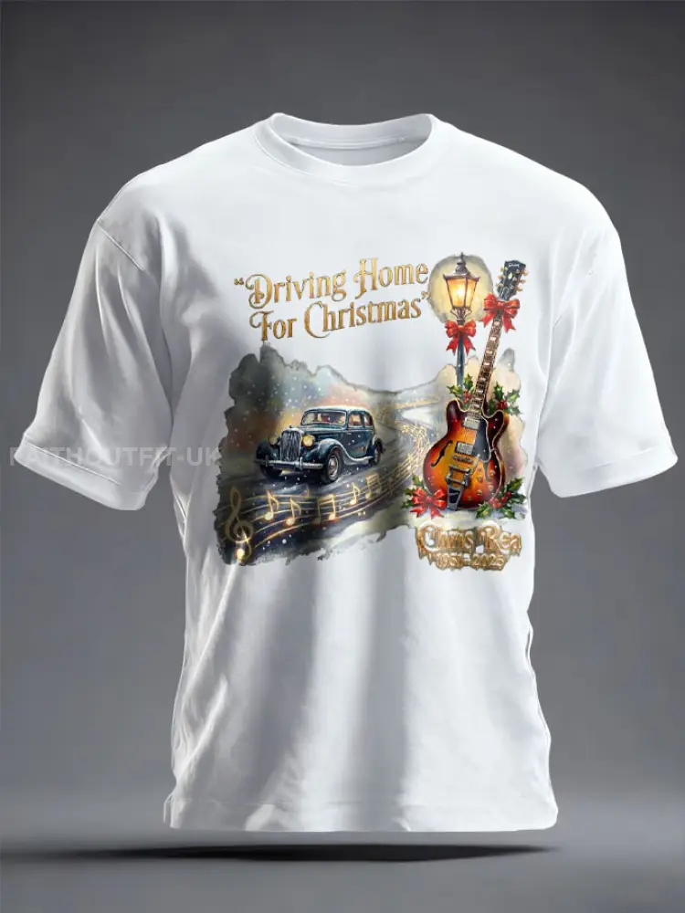 Unisex The Road Man Music Lover Printed T-Shirt