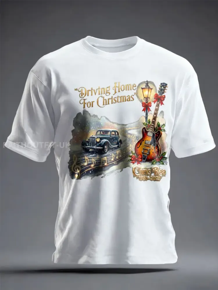 Unisex The Road Man Music Lover Printed T-Shirt