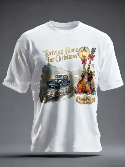 Unisex The Road Man Music Lover Printed T-Shirt
