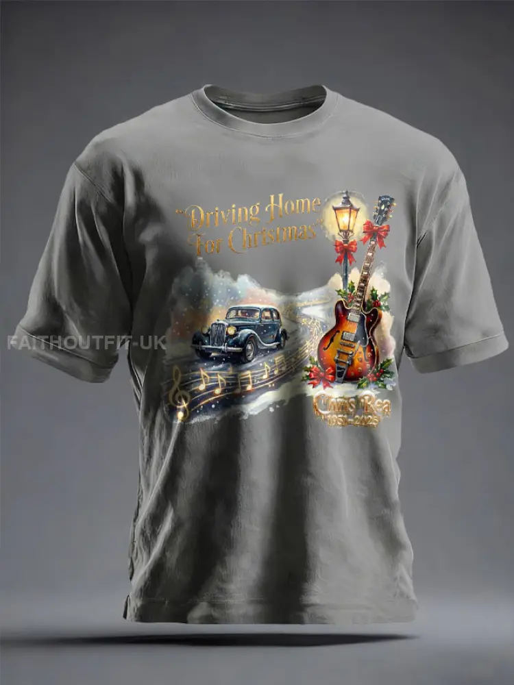 Unisex The Road Man Music Lover Printed T-Shirt