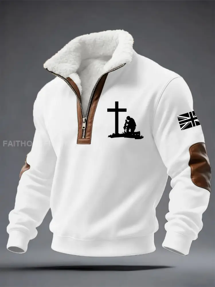 Men’s Remembrance Day Print Sweatshirt