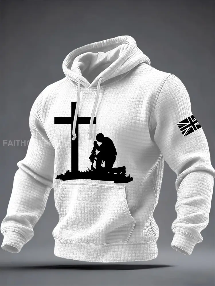 Men’s Remembrance Day Printed Hoodie