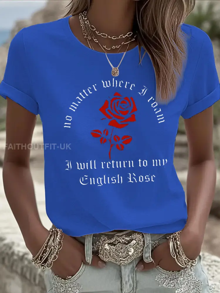 Women’s UK Mods Music Lover Iron On Short Sleeve T-Shirt