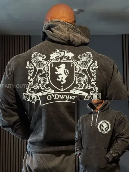 Men’s Limerick Lion Ireland’s Strongest Man DBAC Printed Hoodie