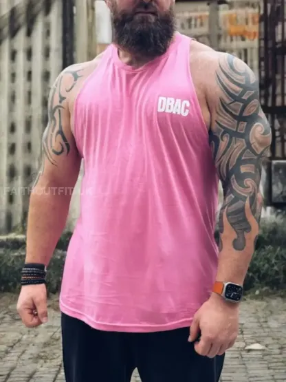 Men’s Limerick Lion Ireland’s Strongest Man DBAC Printed Tank Tops