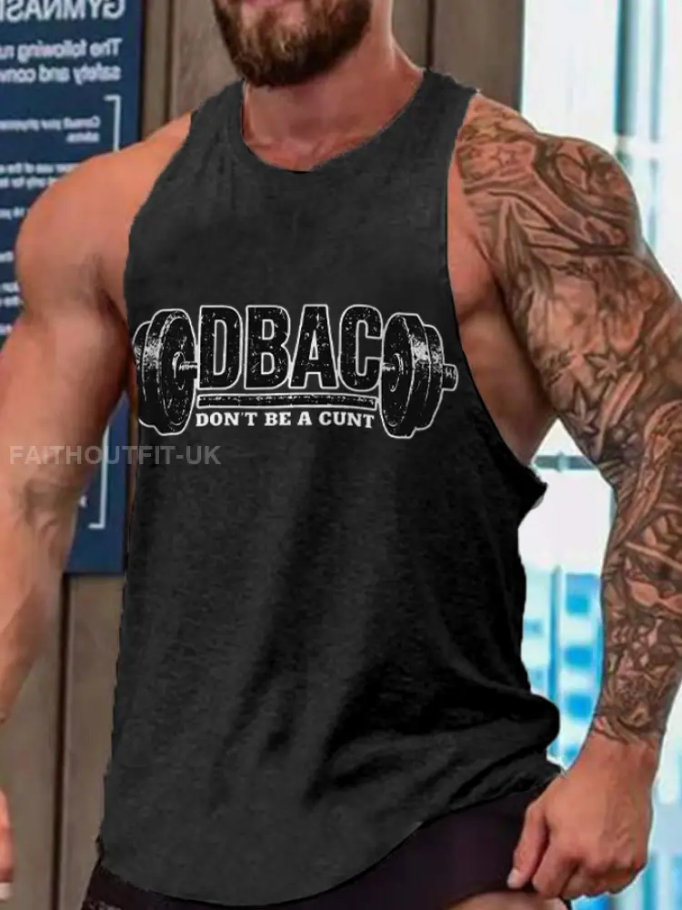 Men’s Limerick Lion Ireland’s Strongest Man DBAC Printed Tank Tops