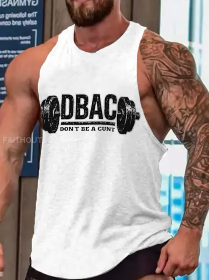 Men’s Limerick Lion Ireland’s Strongest Man DBAC Printed Tank Tops