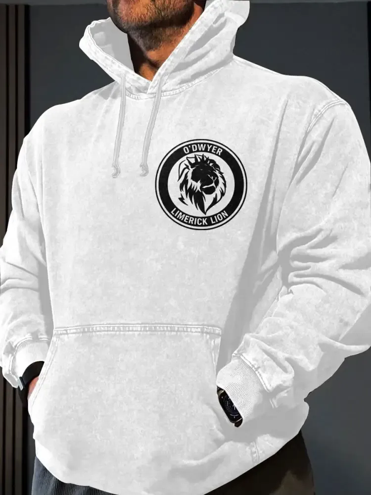 Men’s Limerick Lion Ireland’s Strongest Man DBAC Printed Hoodie