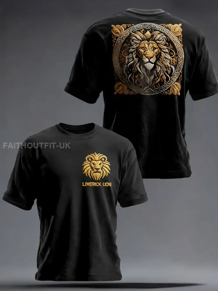 Men’s Limerick Lion Ireland’s Strongest Man Printed T-shirt