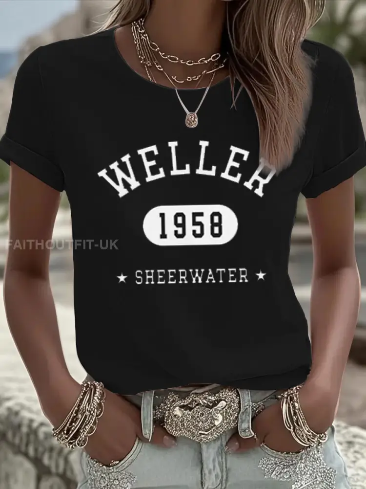 Women’s UK Mods Music Lover Iron On Short Sleeve T-Shirt