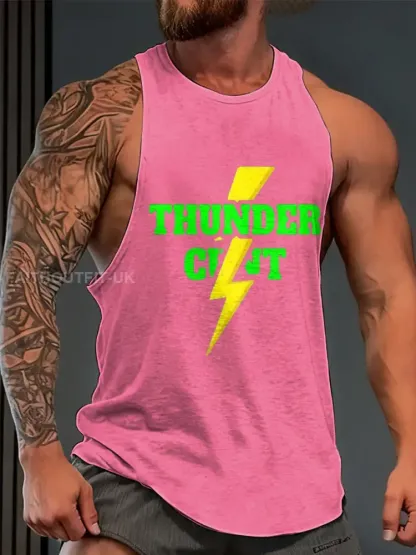 Men’s Limerick Lion Ireland’s Strongest Man Printed Tank Tops