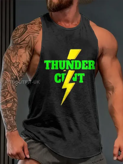 Men’s Limerick Lion Ireland’s Strongest Man Printed Tank Tops