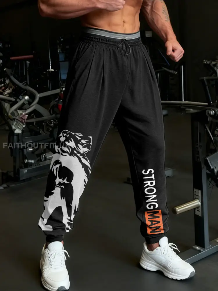 Men’s Limerick Lion Ireland’s Strongest Man Printed Pants