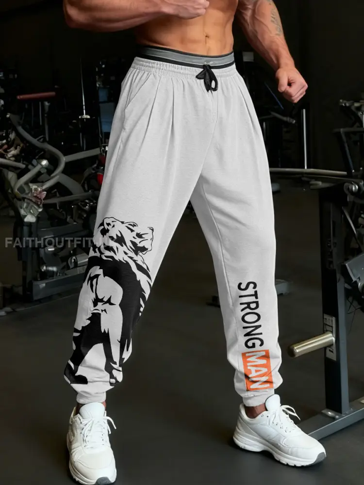 Men’s Limerick Lion Ireland’s Strongest Man Printed Pants