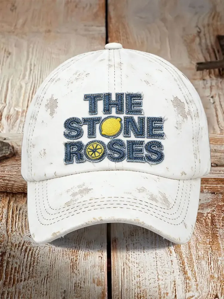 White Vintage Baseball Hat