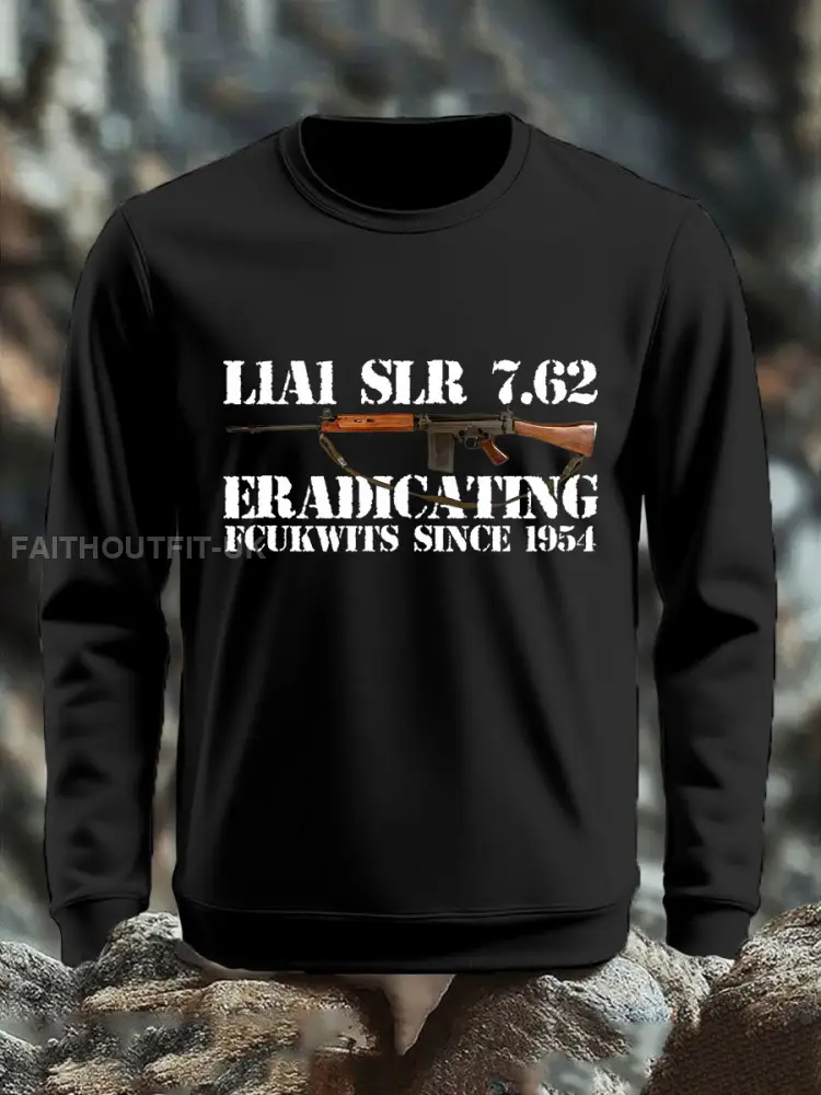 Men’s SLR Gun L1AL 7.62 Printed sweater