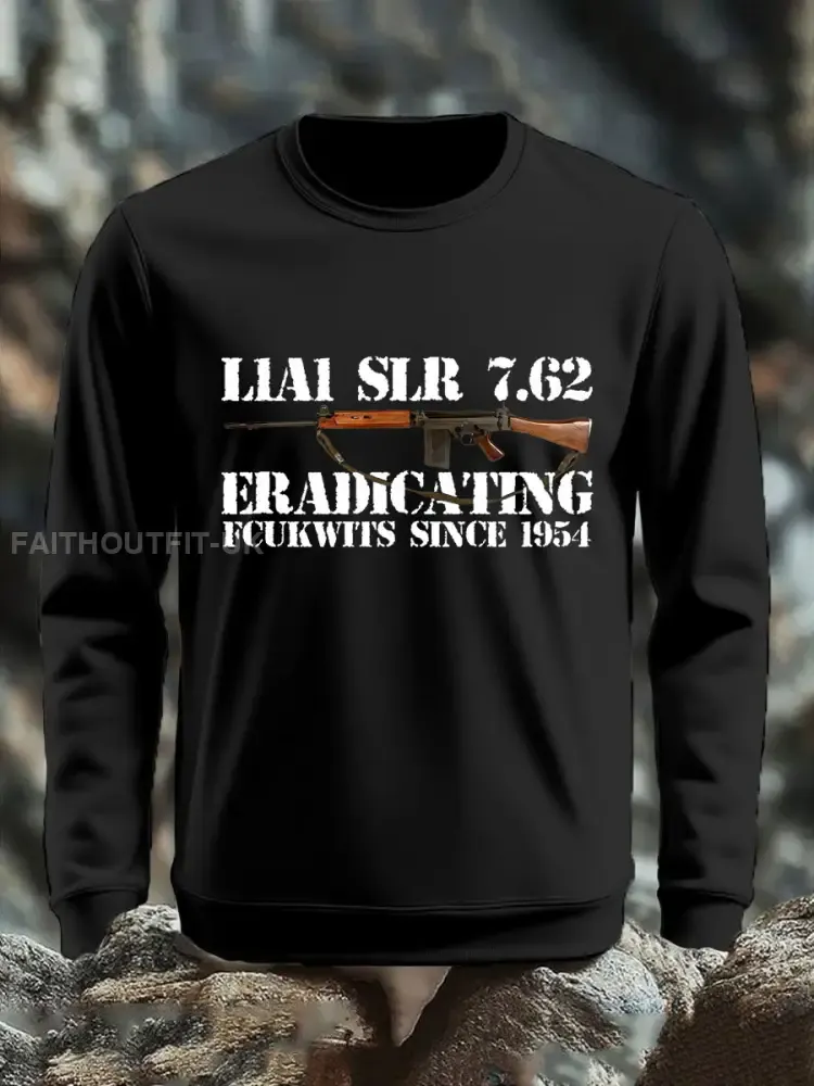 Men’s SLR Gun L1AL 7.62 Printed sweater