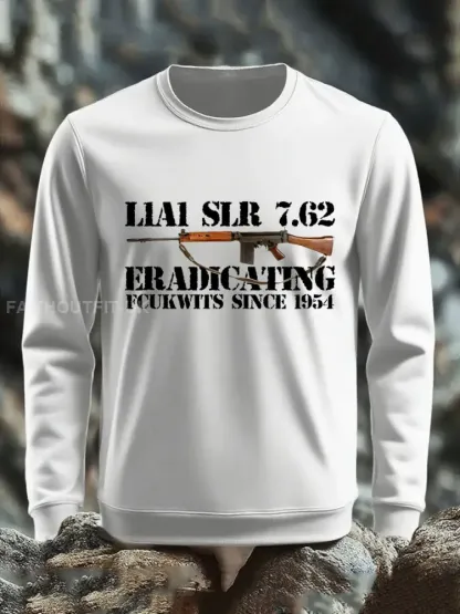 Men’s SLR Gun L1AL 7.62 Printed sweater