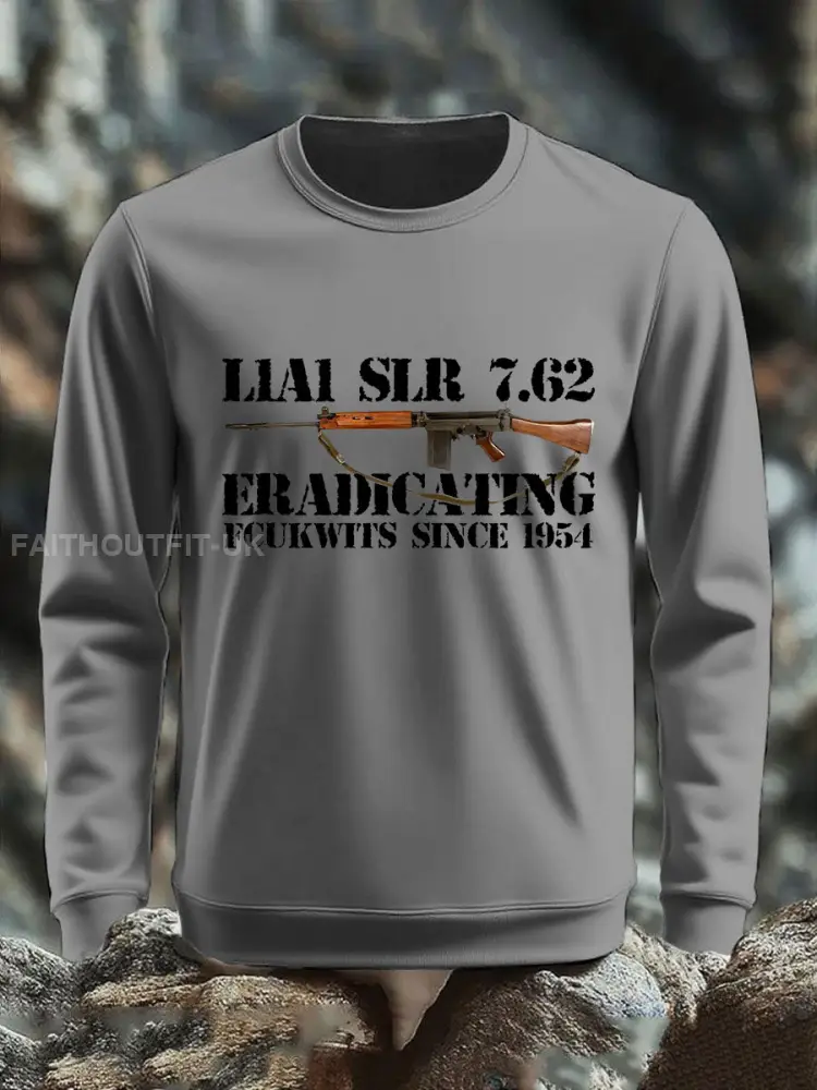 Men’s SLR Gun L1AL 7.62 Printed sweater