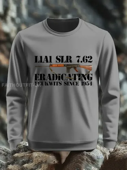 Men’s SLR Gun L1AL 7.62 Printed sweater