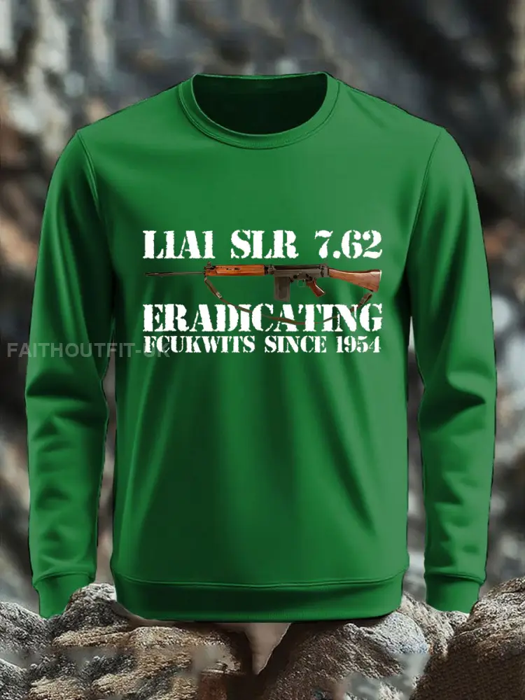 Men’s SLR Gun L1AL 7.62 Printed sweater