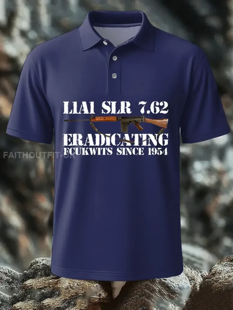 Men’s SLR Gun L1AL 7.62 Printed polo shirt