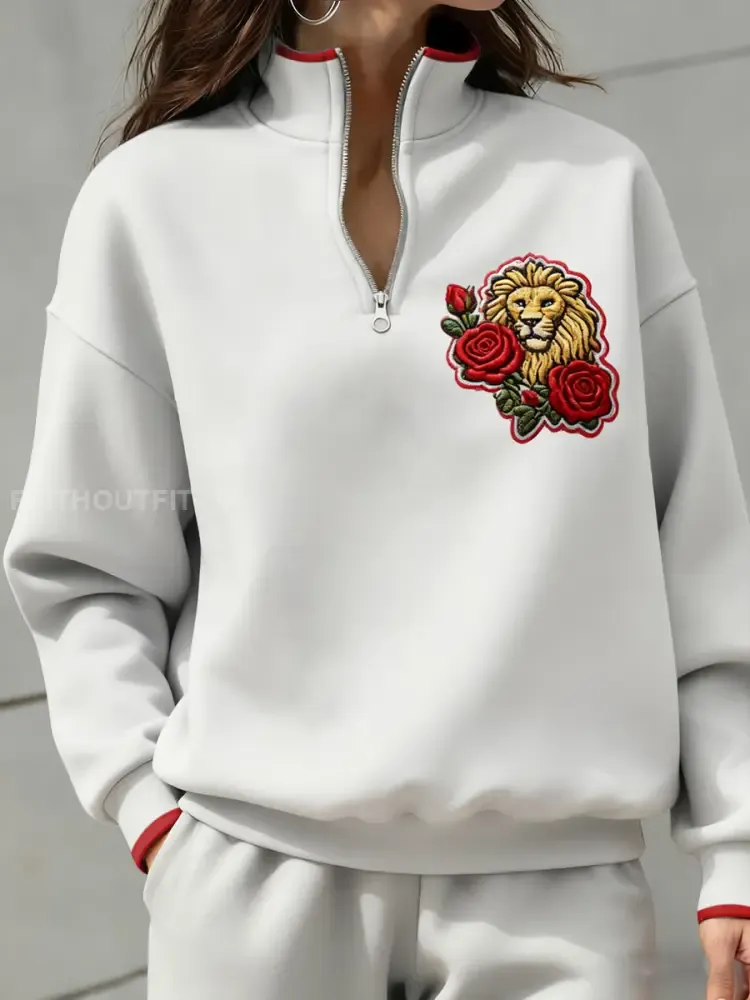 Women’s England Rugby Lover Printed Sweatshirt