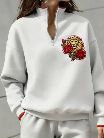 Women’s England Rugby Lover Printed Sweatshirt