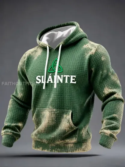 Men’s St. Patrick’s Day Printed Casual Hoodie