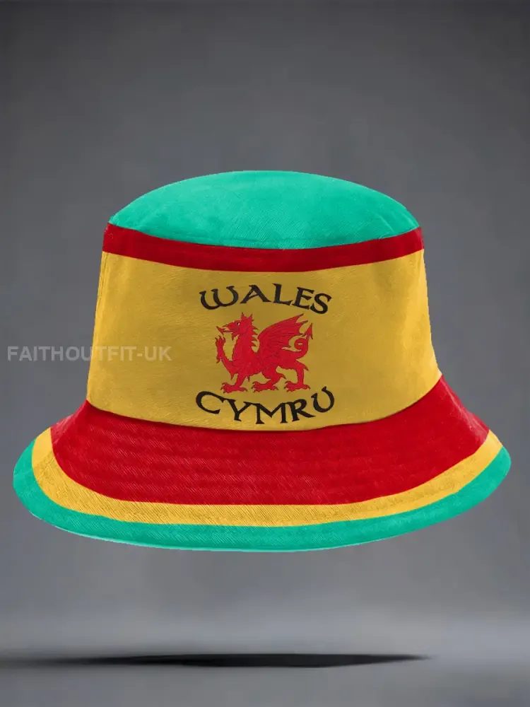 Unisex Welsh Rugby Lover Printed Hat - As picture · ONE