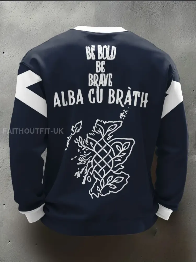 Men’s Scotland Rugby Lover Printed Sweatshirt