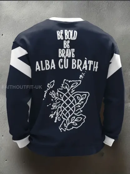 Men’s Scotland Rugby Lover Printed Sweatshirt