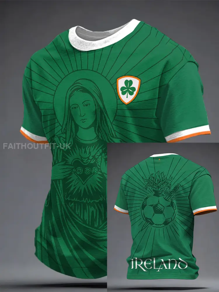 Men’s Ireland Rubgy Lover Printed T-shirt