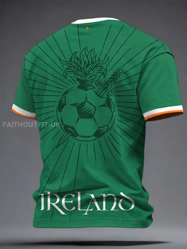 Men’s Ireland Rubgy Lover Printed T-shirt