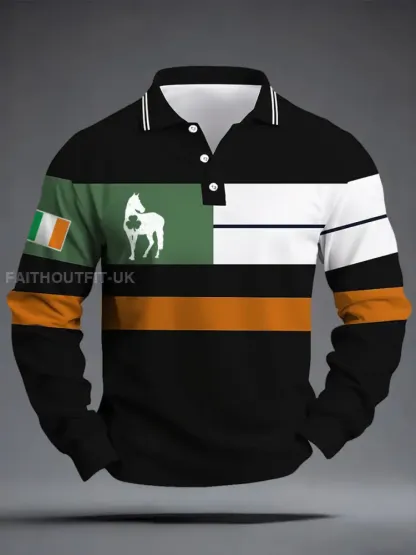 Men’s Cheltenham Festival Print Long Sleeves Shirt