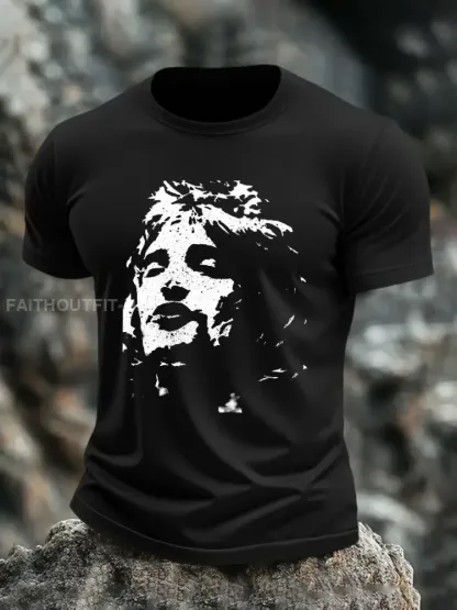 Men’s Rod Stewart Printed T-shirt