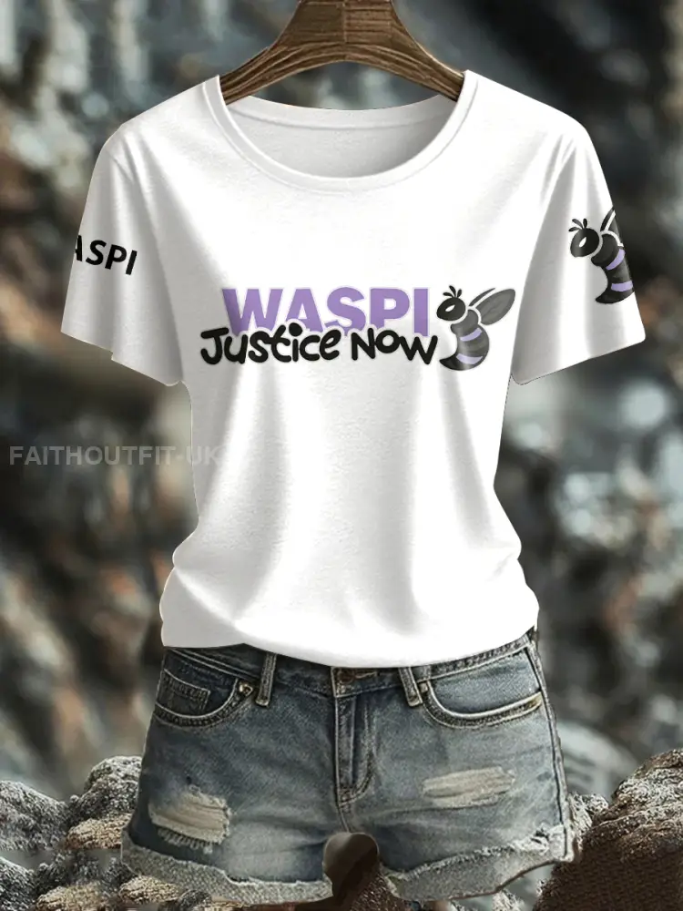 Women’s WASPI Bee Printed T-shirt