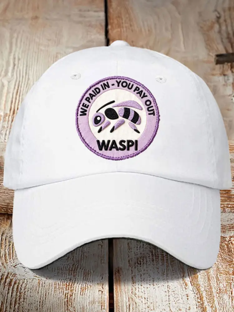 Unisex WASPI Bee Print Hat