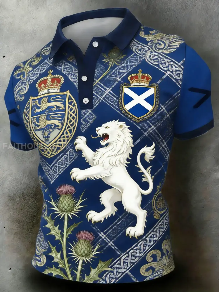 Unisex Scotland We’ll Be Coming 2026 Football Lover Printed T-shirt