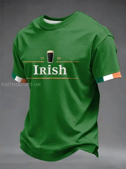Men’s Irish short sleeves t-shirt