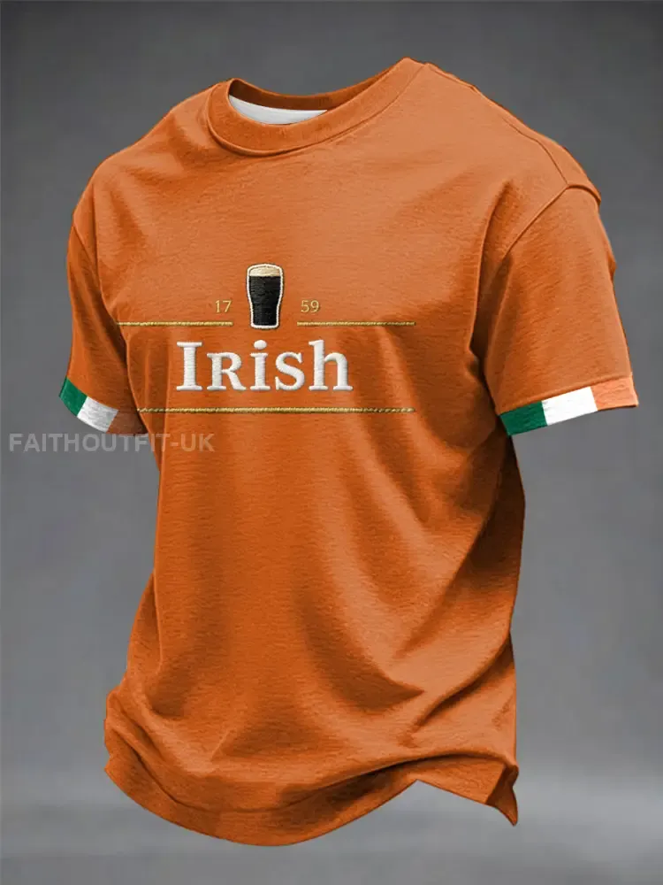 Men’s Irish short sleeves t-shirt