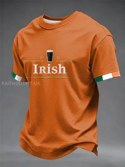 Men’s Irish short sleeves t-shirt