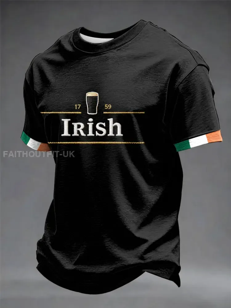 Men’s Irish short sleeves t-shirt