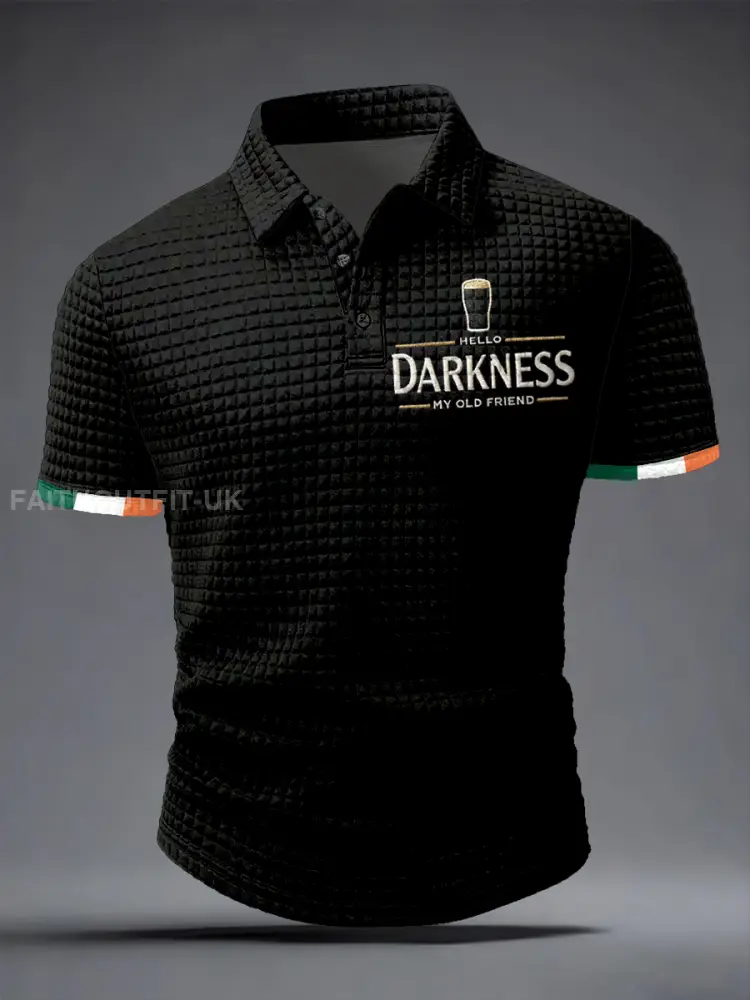 Men’s Hello Darkness My Old Friend short sleeve shirt